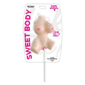 Lusty Lickers Female Torso Pop-Vanilla